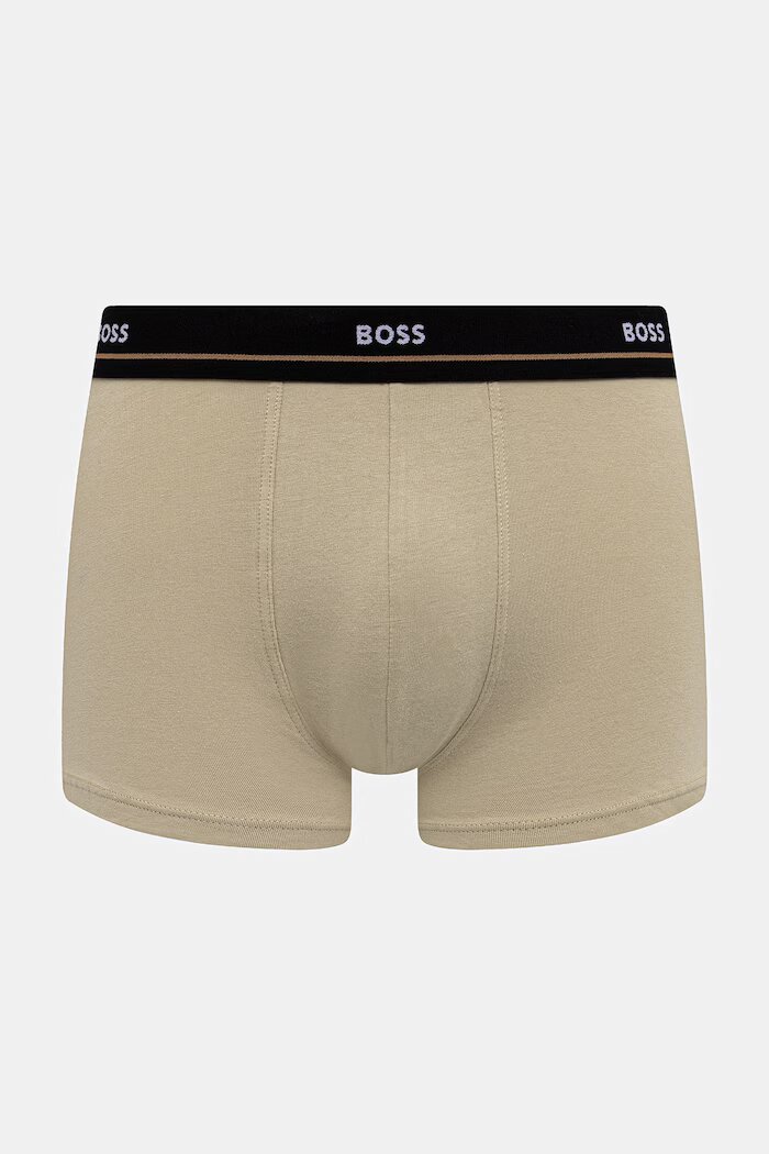 BOSS боксерки мъжки от памук с еластан Trunk 5P Essential 5 броя многоцветни 50531660