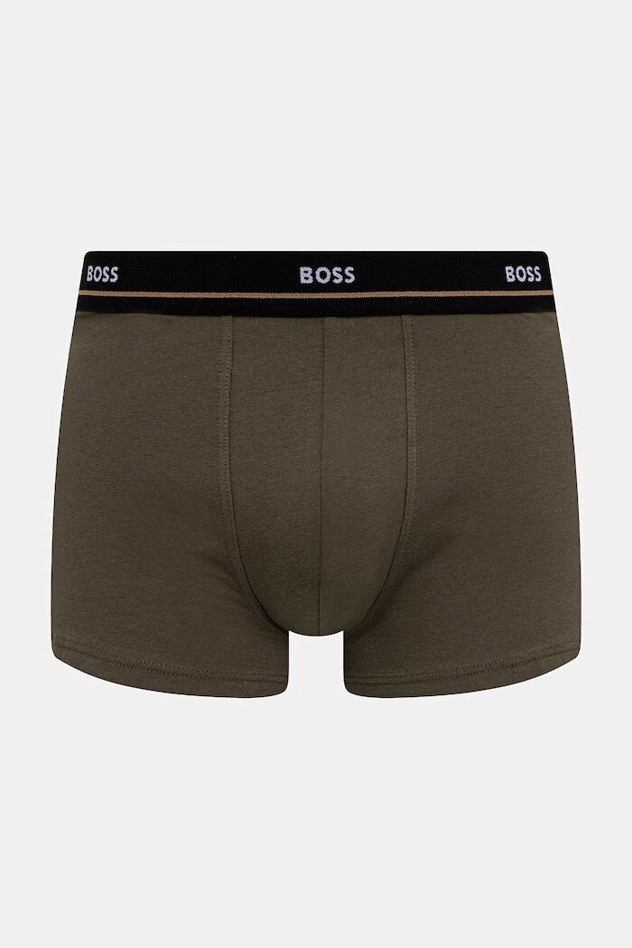 BOSS боксерки мъжки от памук с еластан Trunk 5P Essential 5 броя многоцветни 50531660