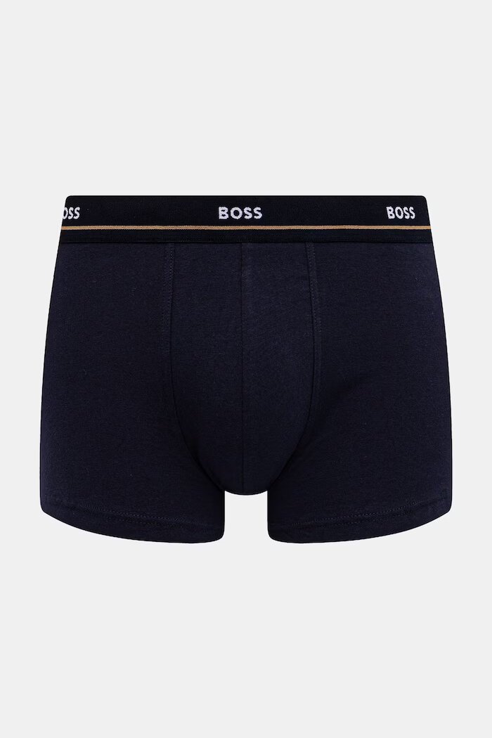 BOSS боксерки мъжки от памук с еластан Trunk 5P Essential 5 броя многоцветни 50531660