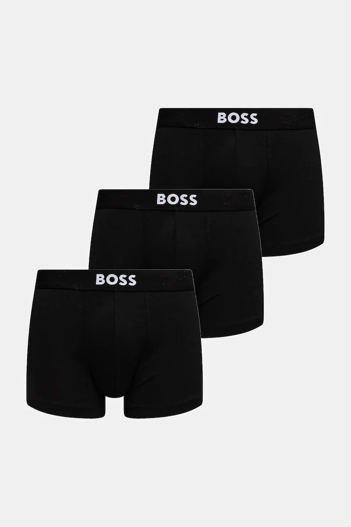 BOSS Боксерки Trunk 3P Micro ONE (3 броя) в черно 50555054