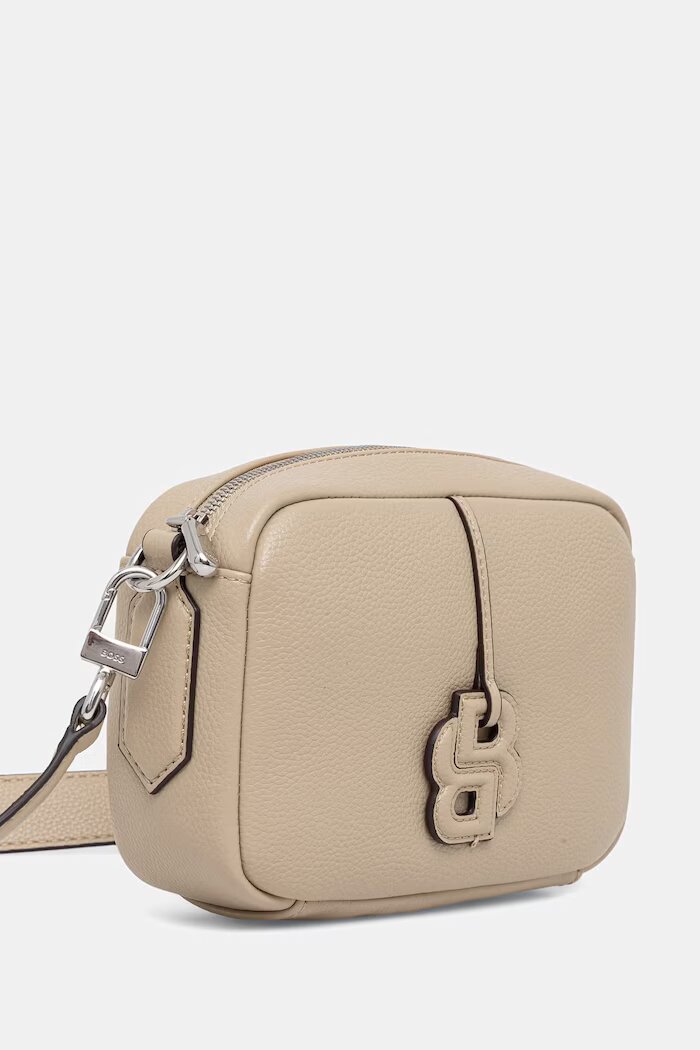 BOSS чанта crossbody дамска Anett BB Crossbody бежова 50563159