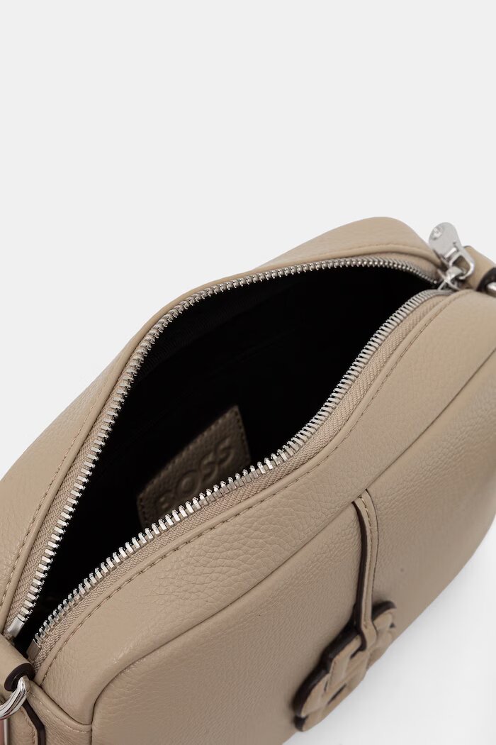 BOSS чанта crossbody дамска Anett BB Crossbody бежова 50563159