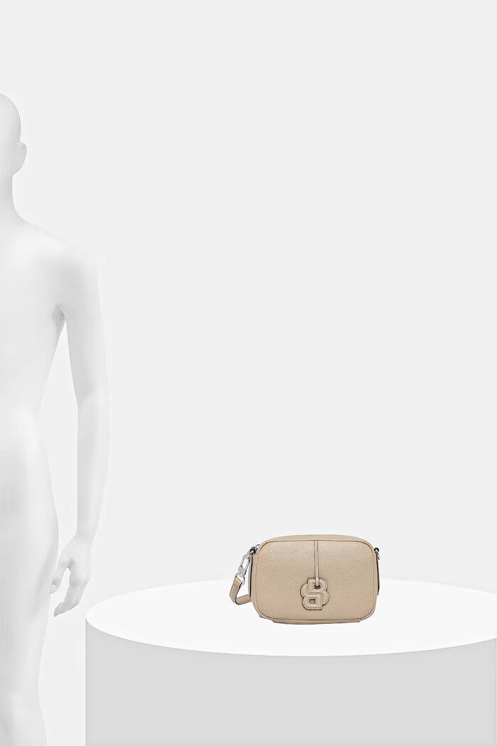 BOSS чанта crossbody дамска Anett BB Crossbody бежова 50563159