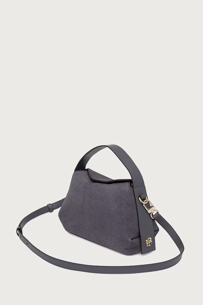 BOSS чанта crossbody дамска Caylie Crossbody S сива 50573236