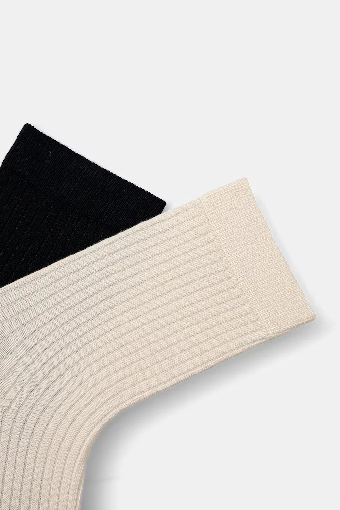 BOSS Чорапи (2 чифта) 2P RS Ribbed CC W в черно 50534275