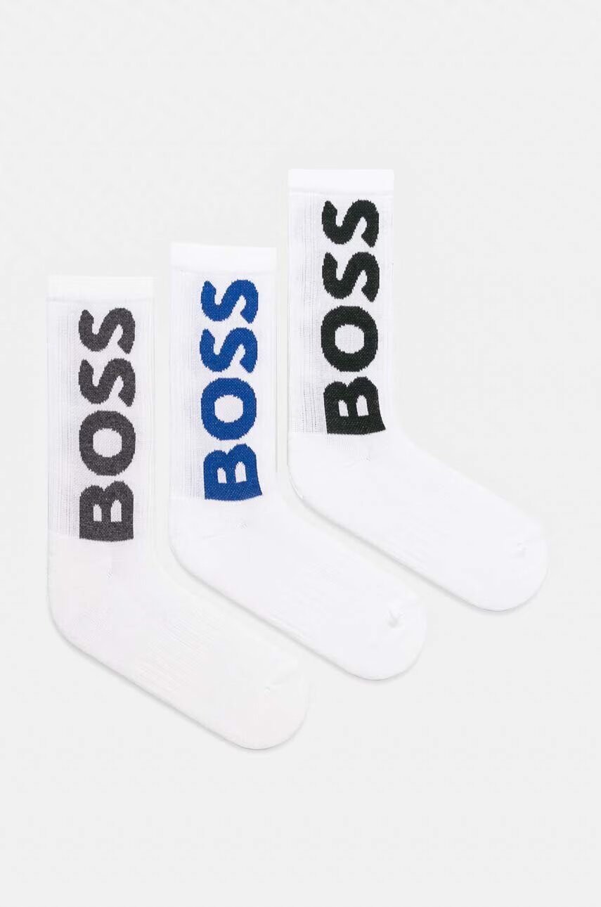 BOSS Чорапи (3 чифта) 3P QS Rib Logo CC