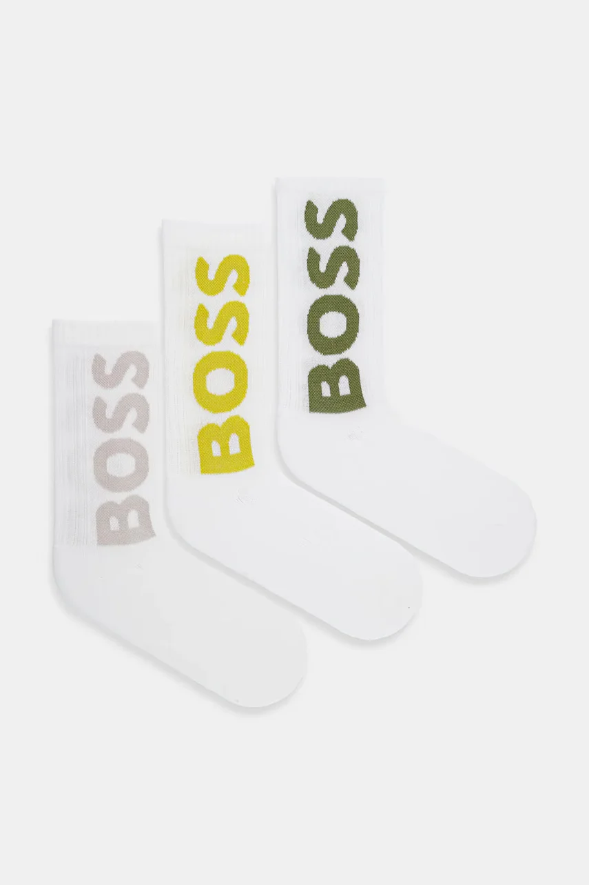 BOSS Чорапи (3 чифта) 3P QS Rib Logo CC