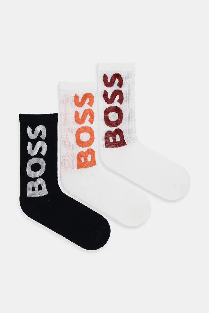 BOSS Чорапи (3 чифта) 3P QS Rib Logo CC