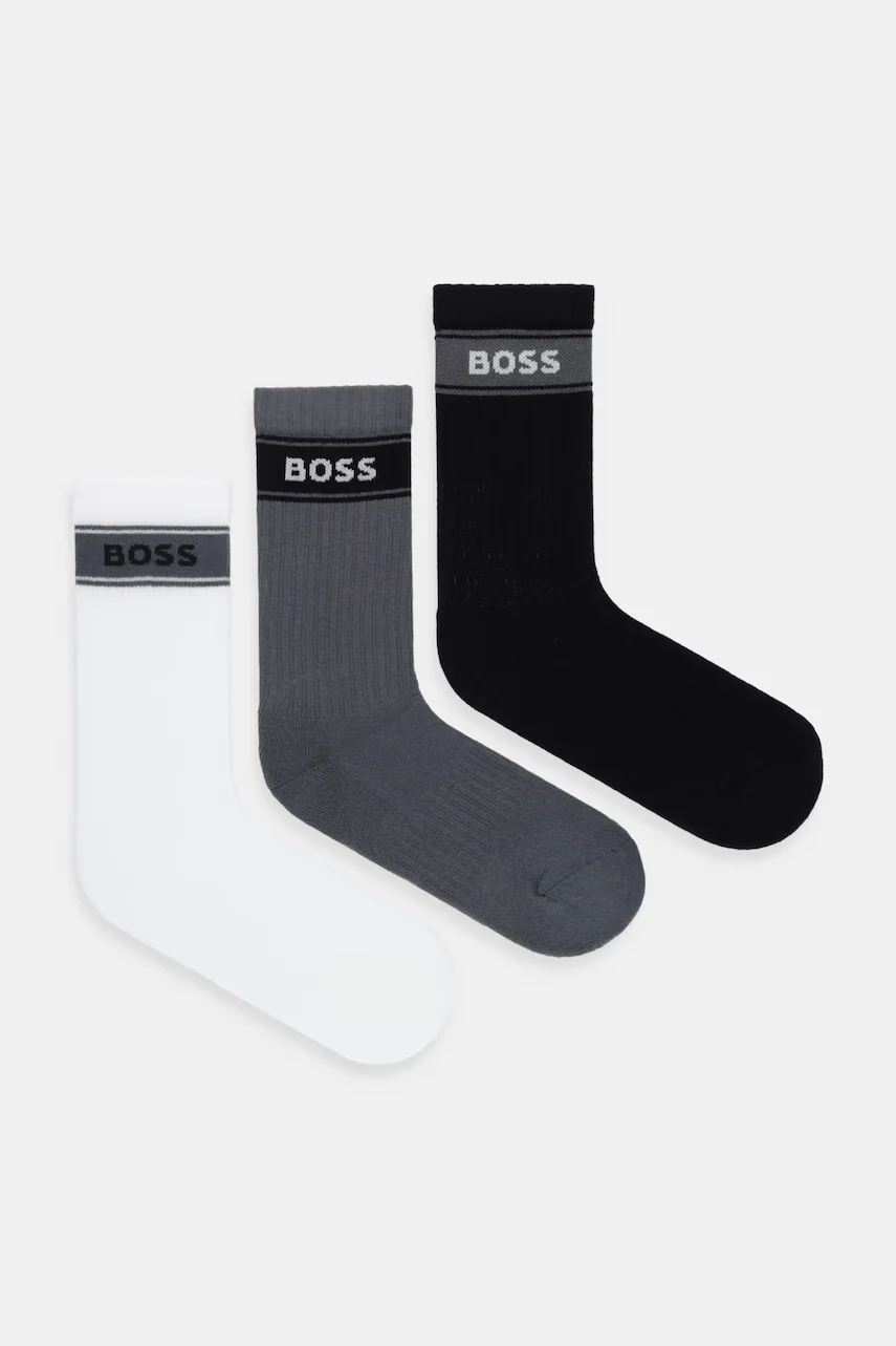 BOSS Чорапи (3 чифта) 3P QS Rib Stripe CC