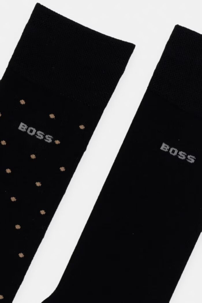 BOSS чорапи мъжки 2 броя черни 50547831