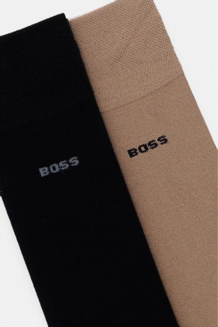 BOSS чорапи мъжки 2P RS Bamboo 2 броя бежови 50538200