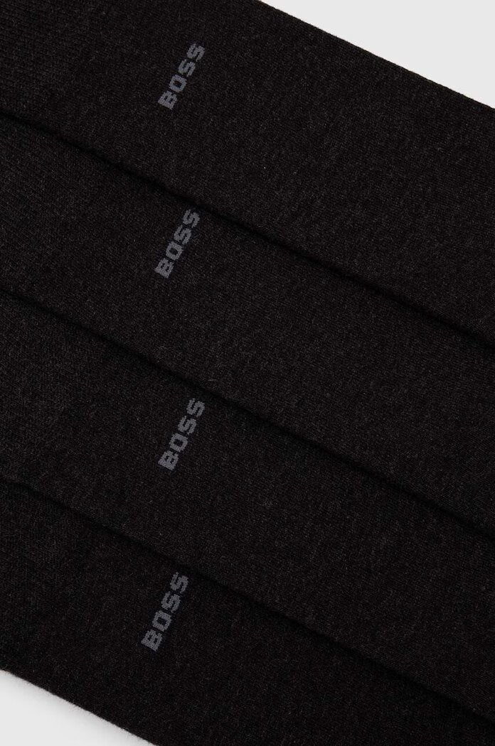 BOSS чорапи мъжки 2P RS Uni CC 2 броя сиви 50516616