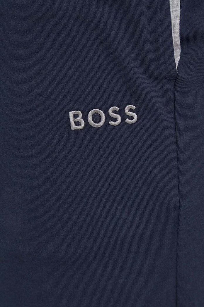 BOSS Домашен къс панталон в тъмносиньо 50515367