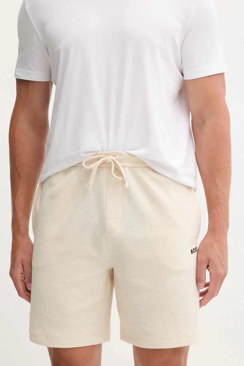 BOSS Домашен къс панталон Waffle Shorts