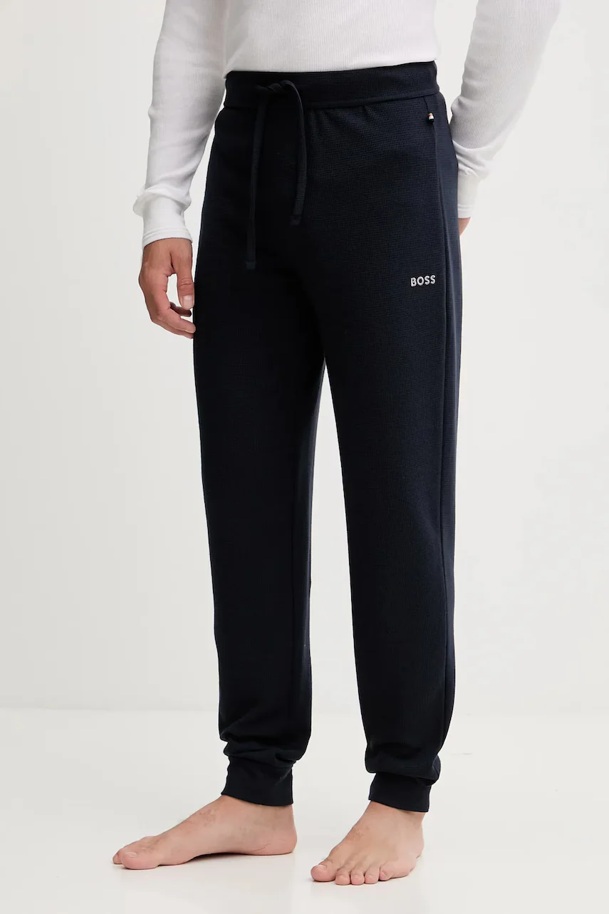BOSS Домашен панталон Waffle Pants Cuff