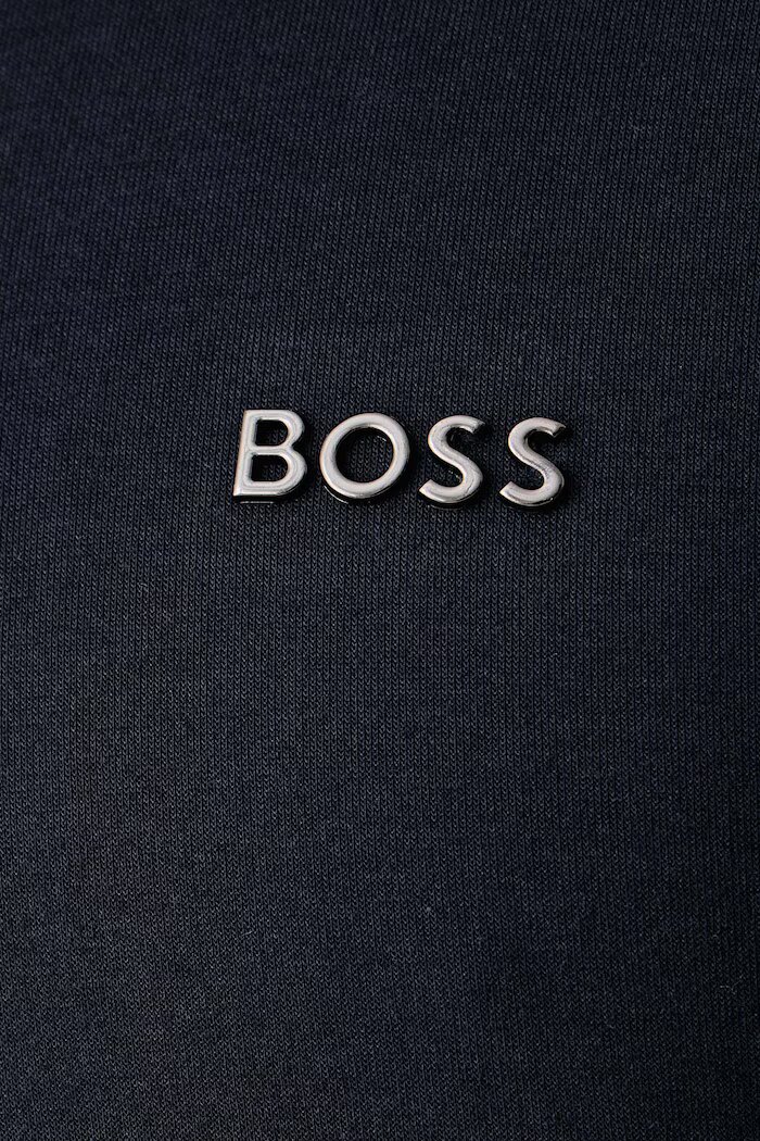 BOSS домашен суичър мъжки с памук Sense тъмносин 50566915