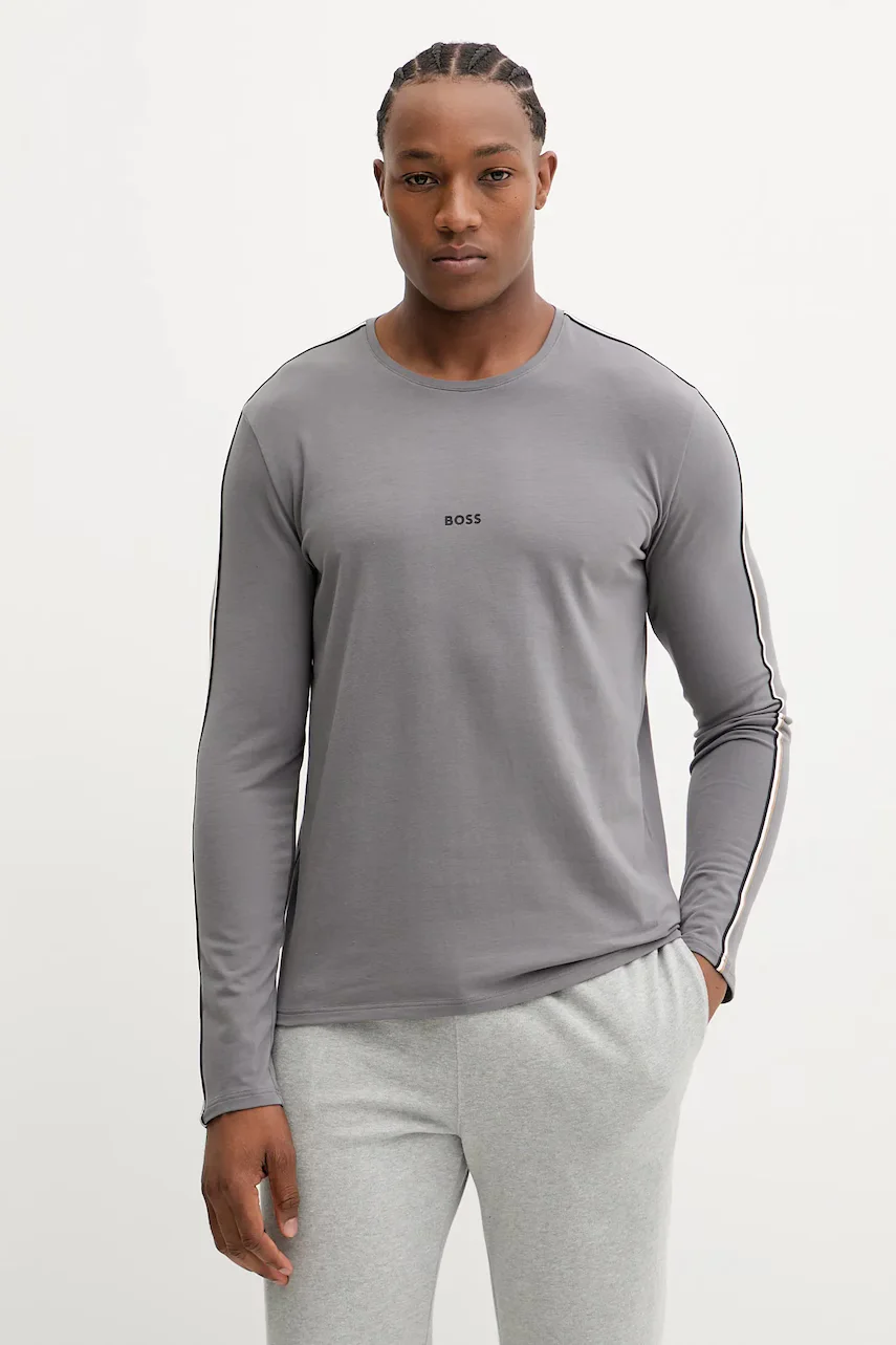 BOSS Домашна блуза с дълги ръкави Unique LS-Shirt