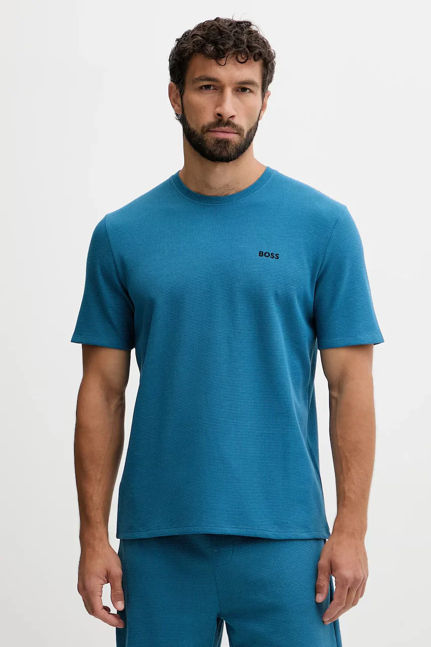 BOSS Домашна тениска Waffle T-Shirt