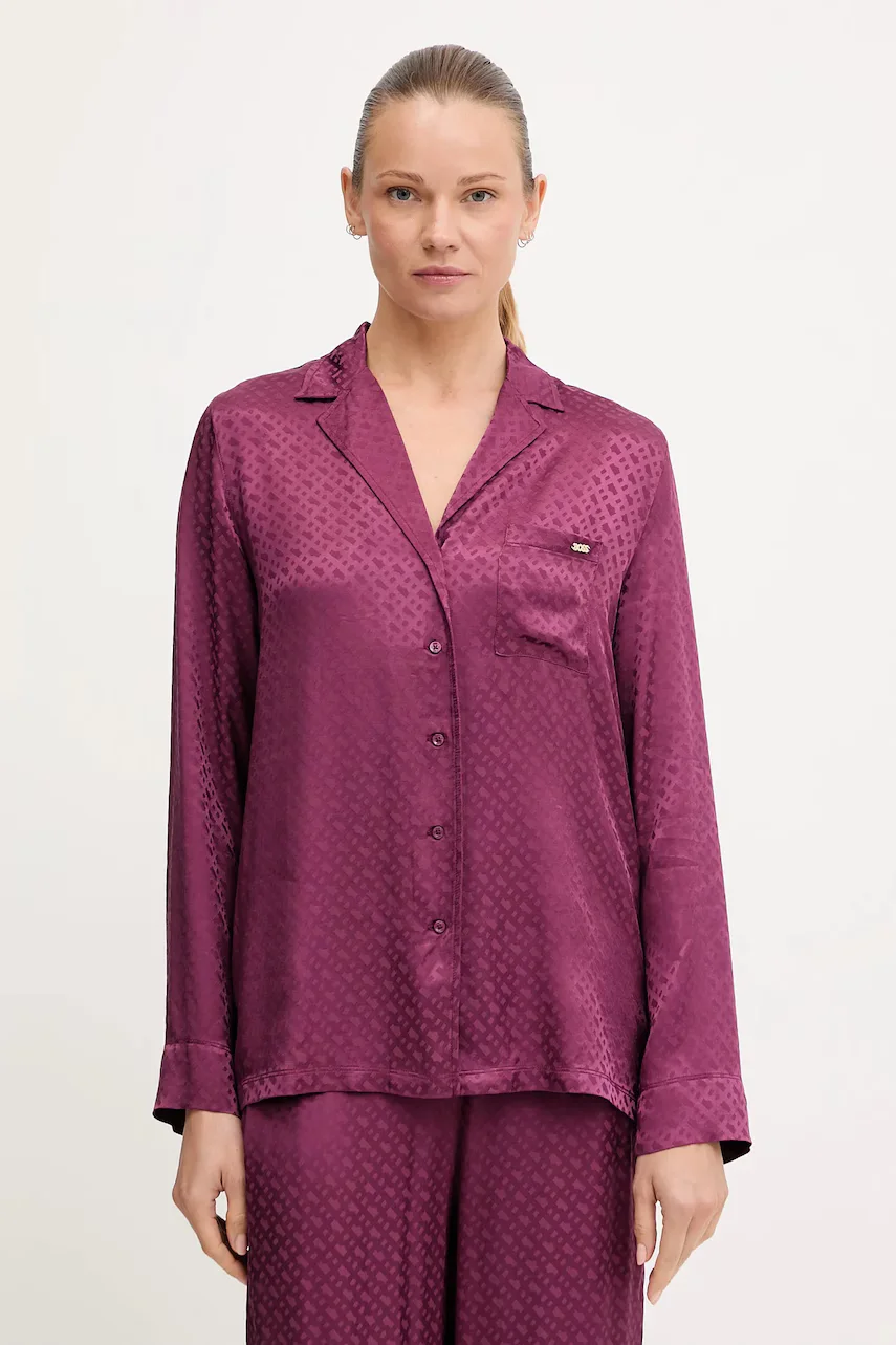 BOSS Горнище на пижама B Monogram_LS-Shirt