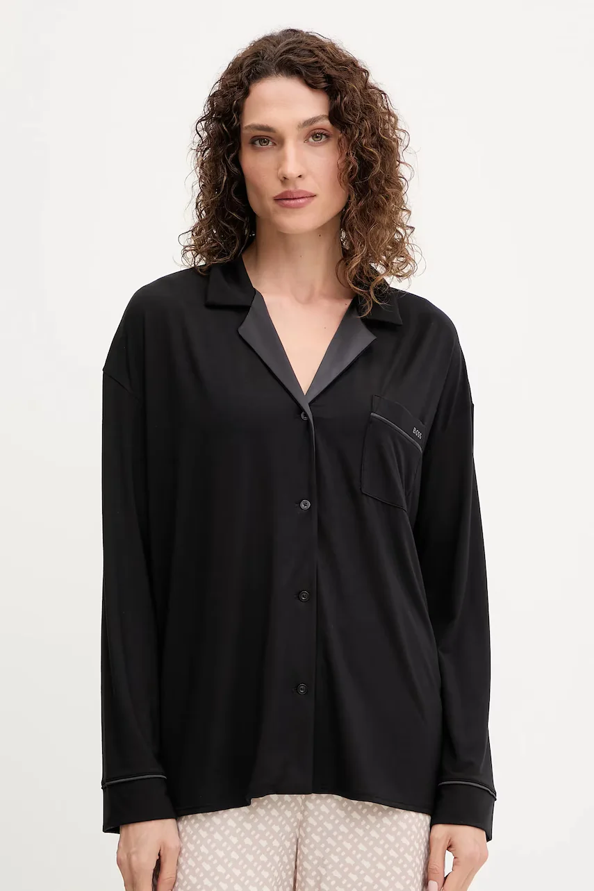 BOSS Горнище на пижама Sheen_Shirt