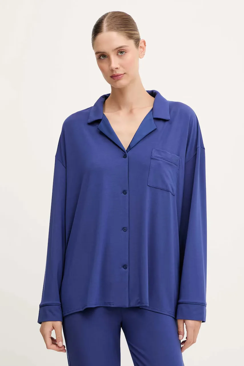BOSS Горнище на пижама Sheen_Shirt