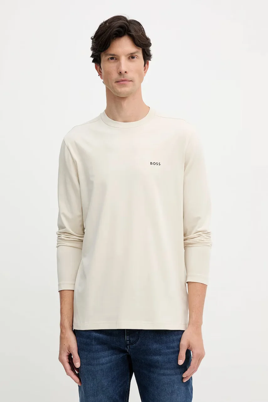 BOSS Green Блуза с дълги ръкави Tee Long