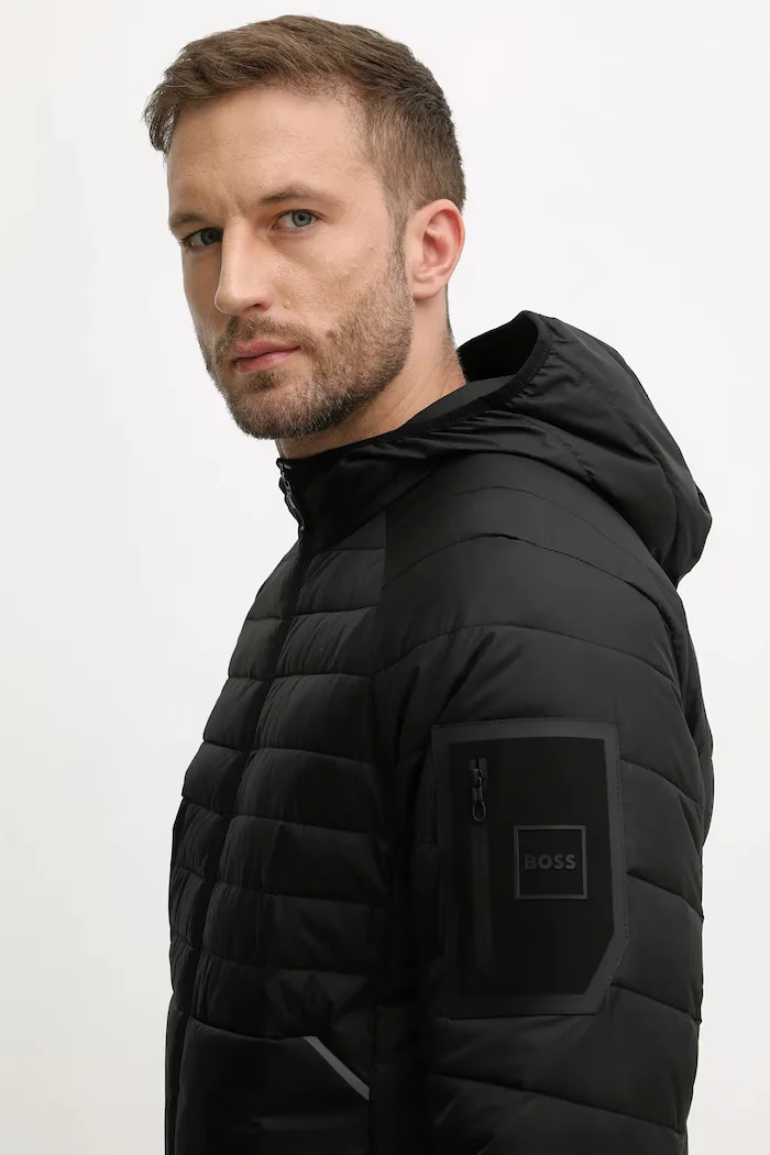 BOSS Green късо яке мъжко OW_Urbanex JT HD черно 50549181