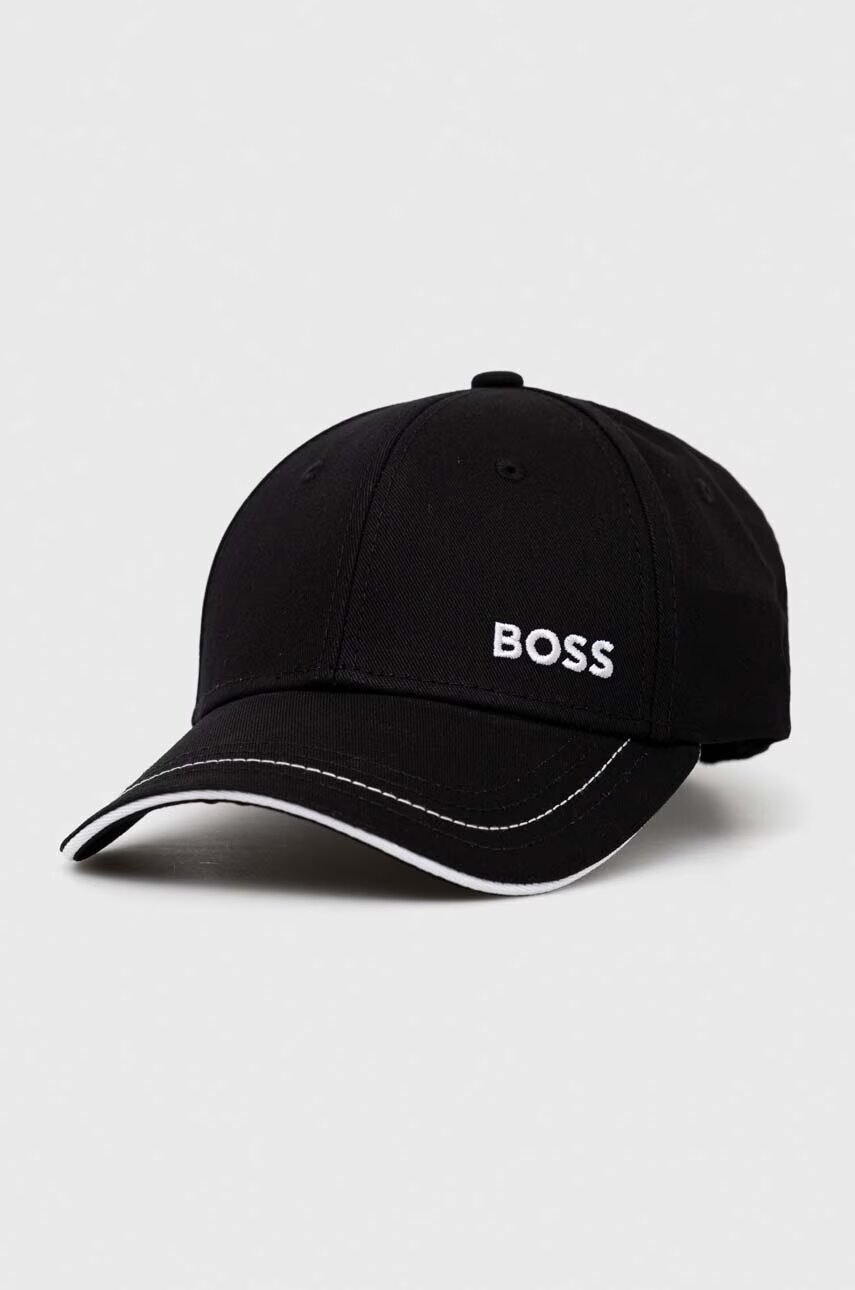 BOSS Green Памучна шапка с козирка Cap-1