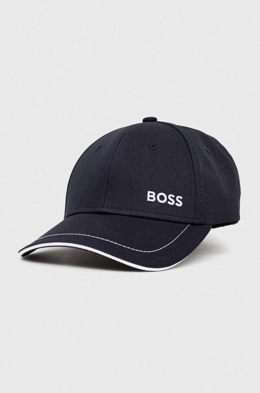 BOSS Green Памучна шапка с козирка Cap-1