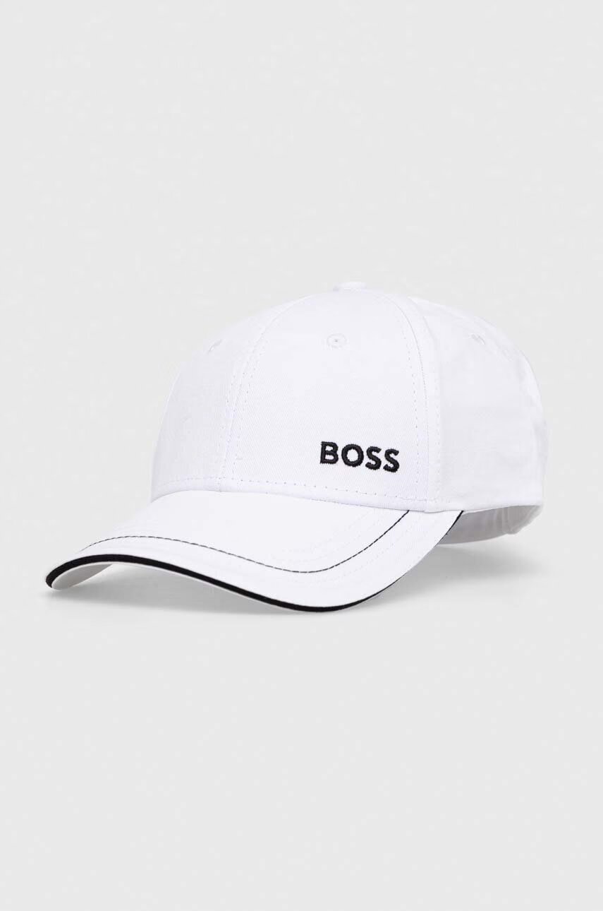 BOSS Green Памучна шапка с козирка Cap-1