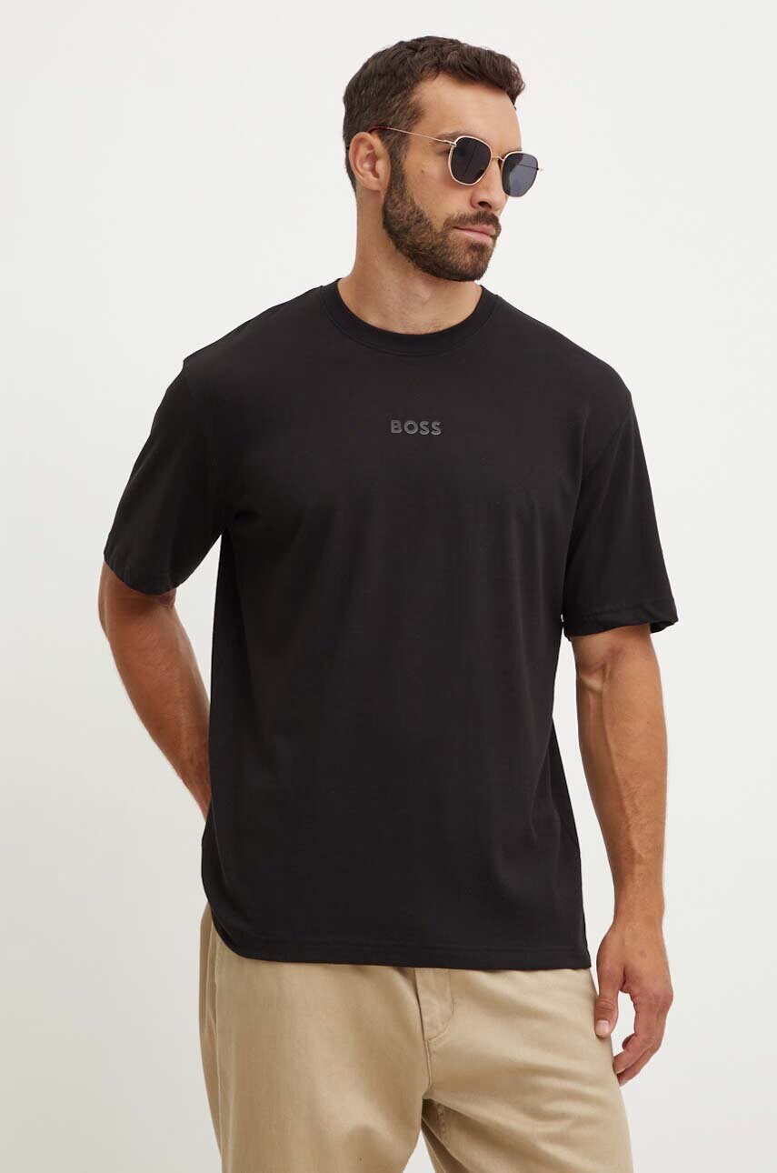 BOSS Green Памучна тениска Tee 10