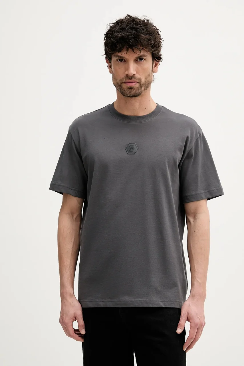 BOSS Green Памучна тениска Tee Future