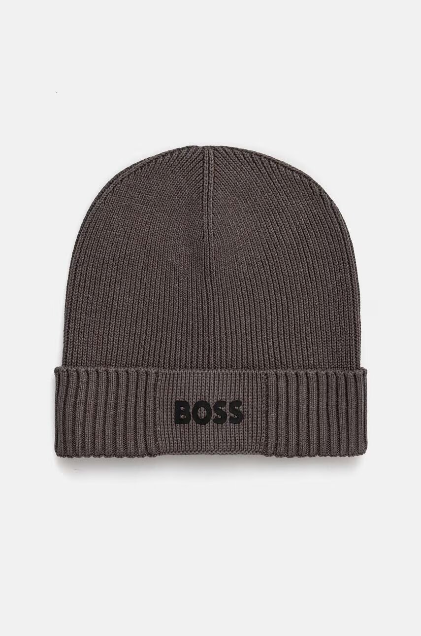 BOSS Green Шапка с вълна Asic_Beanie-X