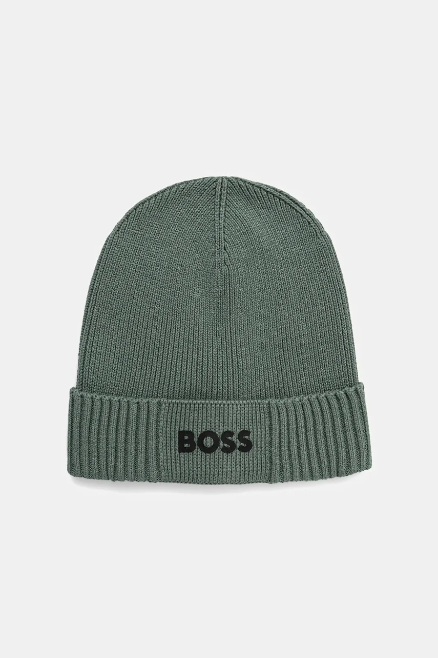BOSS Green Шапка с вълна Asic_Beanie-X