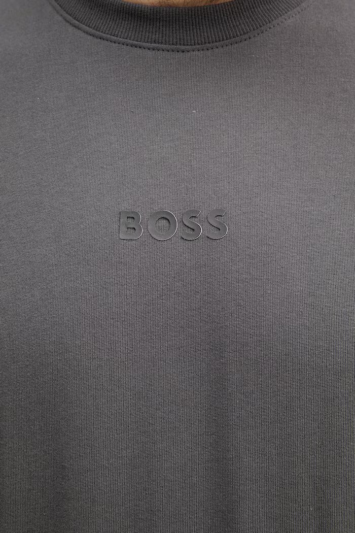 BOSS Green тениска мъжка от памук Tee 10 сива 50519368