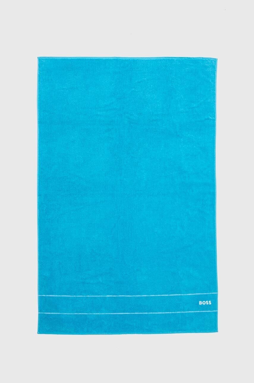 BOSS Кърпа Plain River Blue 100 x 150 cm