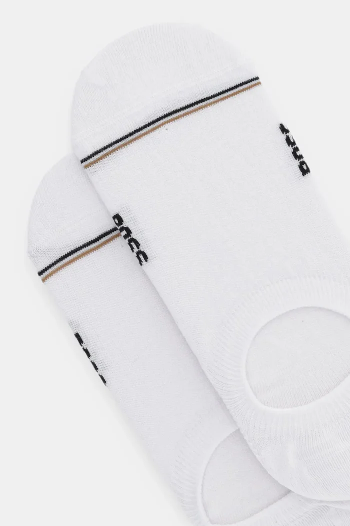 BOSS къси чорапи мъжки 2P LC Iconic CC 2 броя бели 50522704