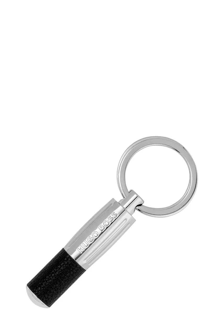 BOSS Ключодържател Pure Iconic Black
