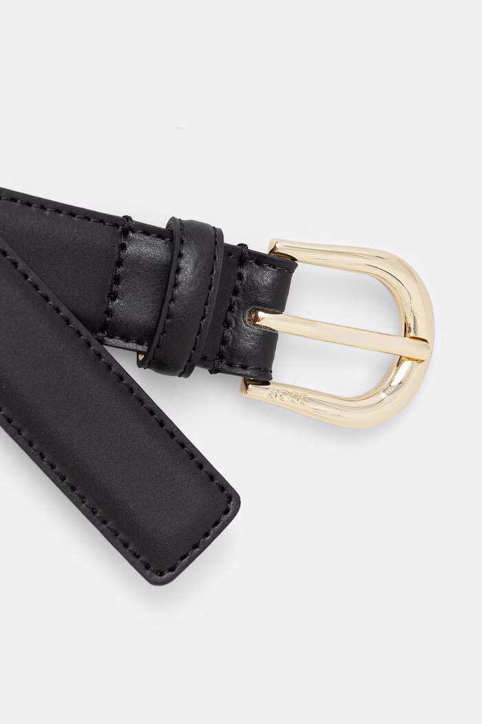 BOSS колан дамски от кожа Carol-St-G_Sz25 черен 50568456