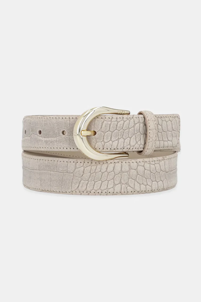 BOSS Кожен колан Carol-Cro-St-G_Sz30