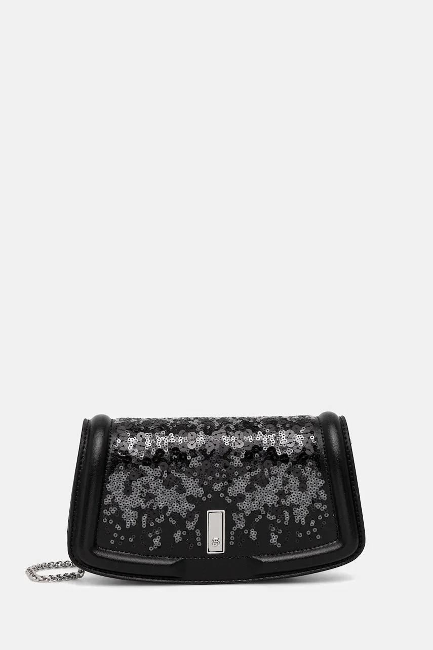 BOSS Кожена чанта Ariell Clutch SQ