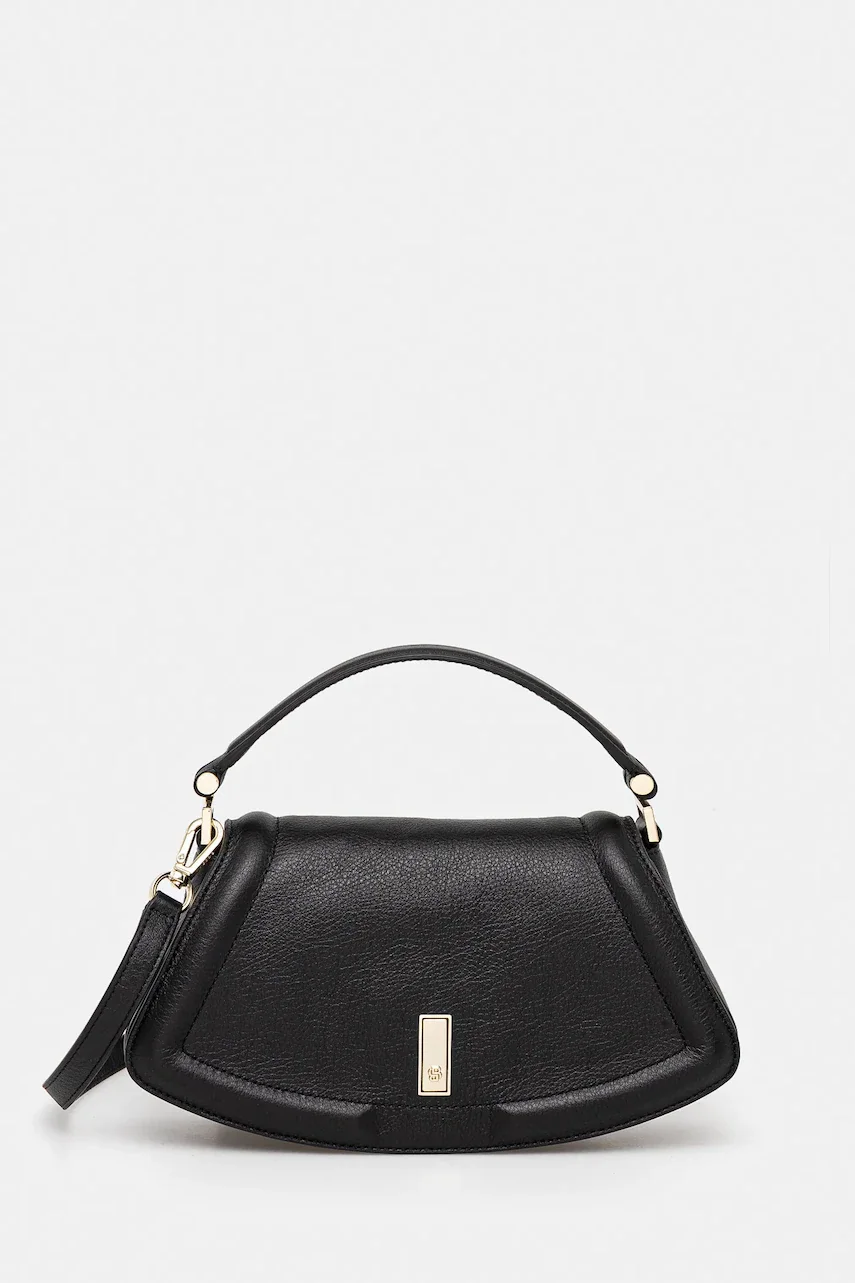 BOSS Кожена чанта Ariell M Shoud.Bag
