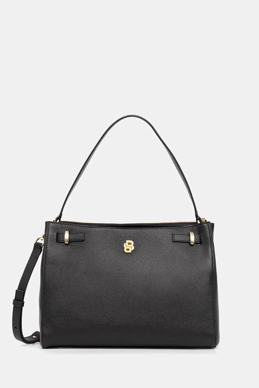 BOSS Кожена чанта BEYOND Tote