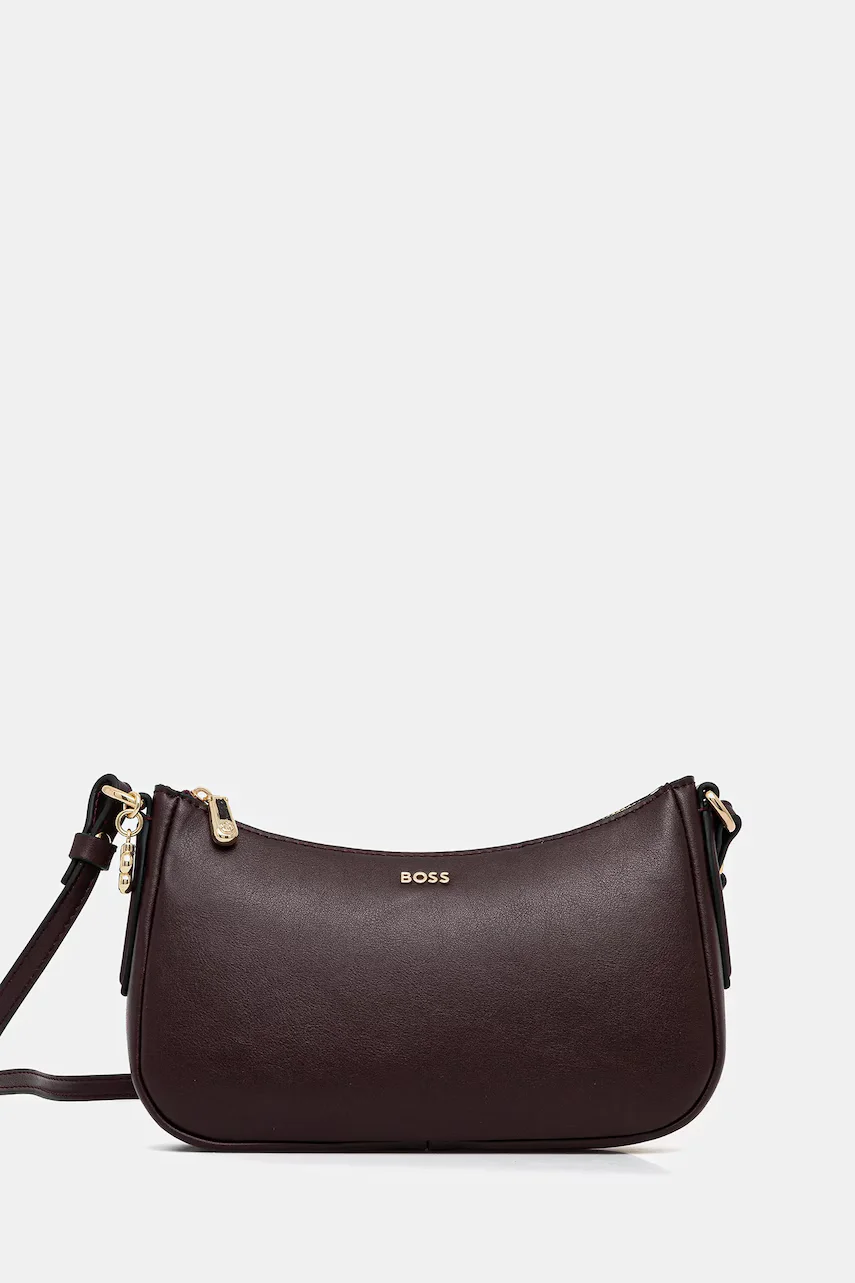 BOSS Кожена чанта NUMAH Minibag