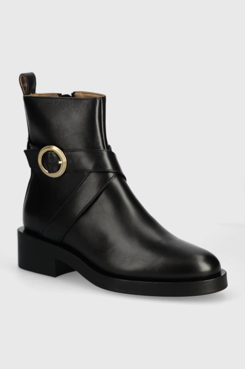 BOSS Кожени боти Iryna