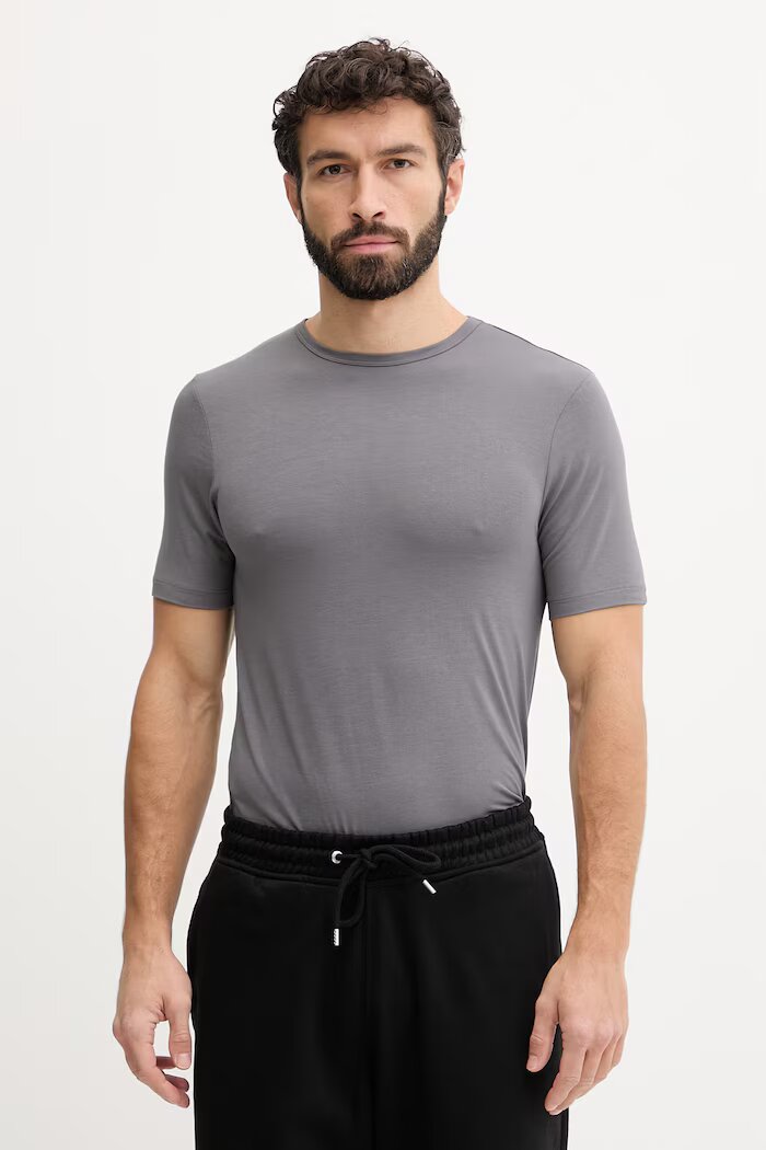 BOSS мъжка тениска с вискоза TShirt RN 3P Bamboo 3 броя бяла 50534019
