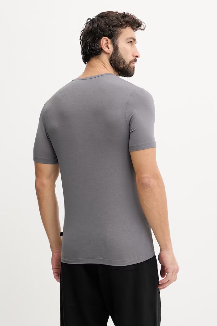 BOSS мъжка тениска с вискоза TShirt RN 3P Bamboo 3 броя бяла 50534019