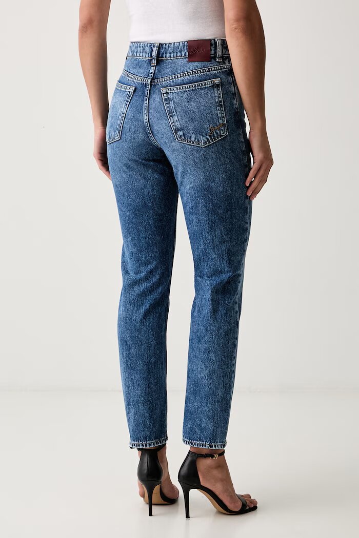 BOSS Orange дънки slim fit дамски C_ADA SLIM HR 2. тъмносини 50564443