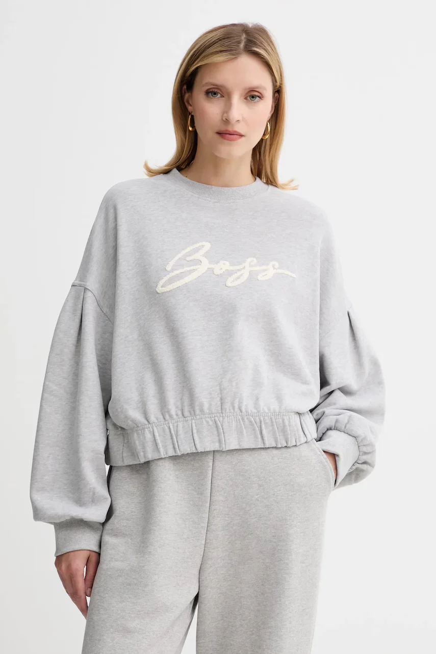 BOSS Orange Памучен суичър C_Easton