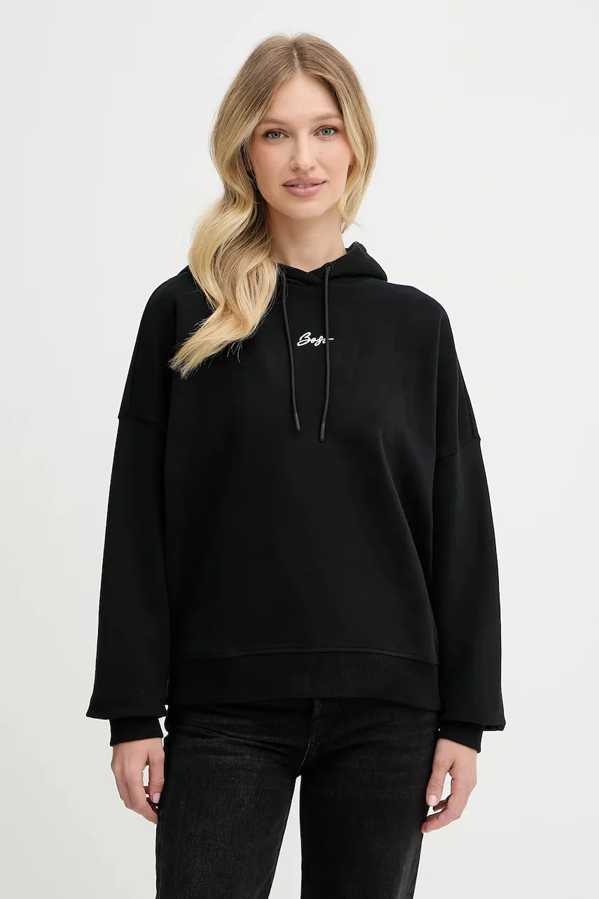 BOSS Orange Памучен суичър C_Ehoody_s